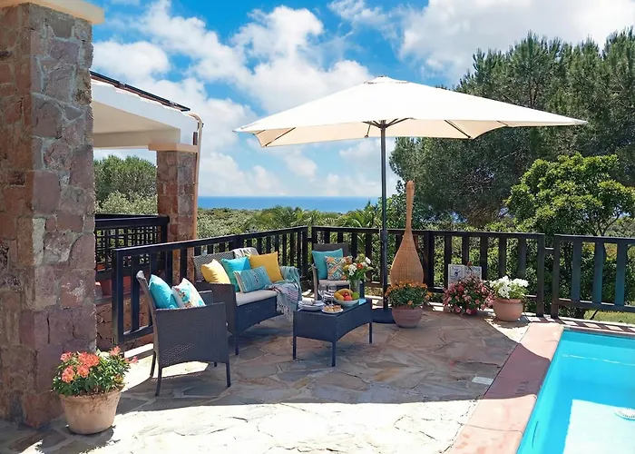 Alghero Villa Barranch With Sea View Swimming Pool For 6 People